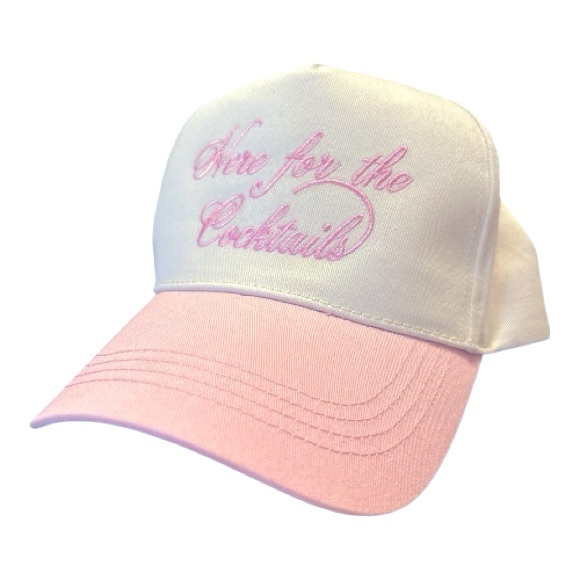 025 NWT Here For The Cocktails Hat - Picture 1 of 2